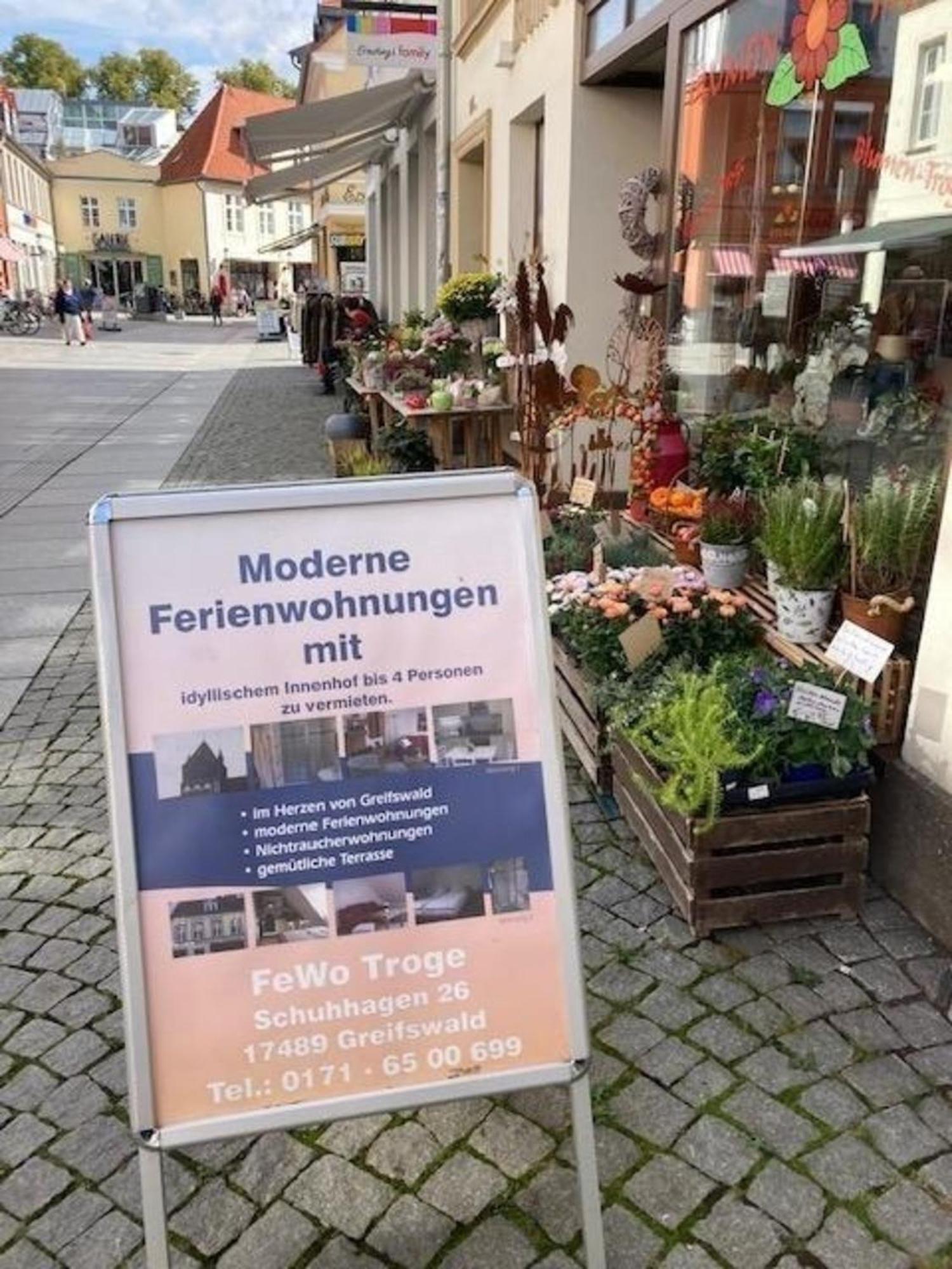 Ferienwohnung Troge In Greifswald Exterior foto